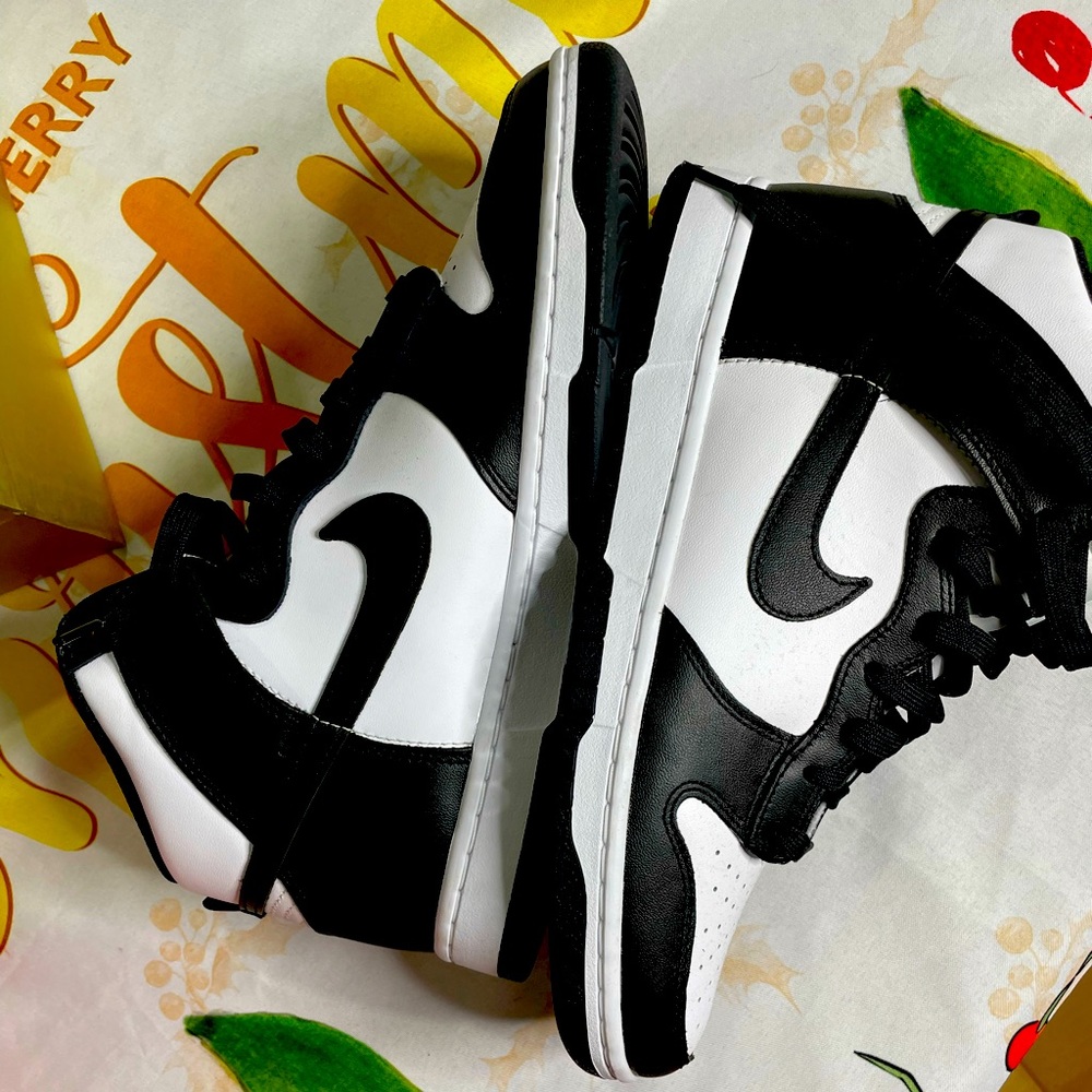 Dunk High 'Black White' s-9.5